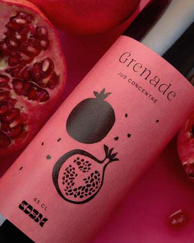 Jus de grenade concentré – 100% pur, sans sucre ajouté