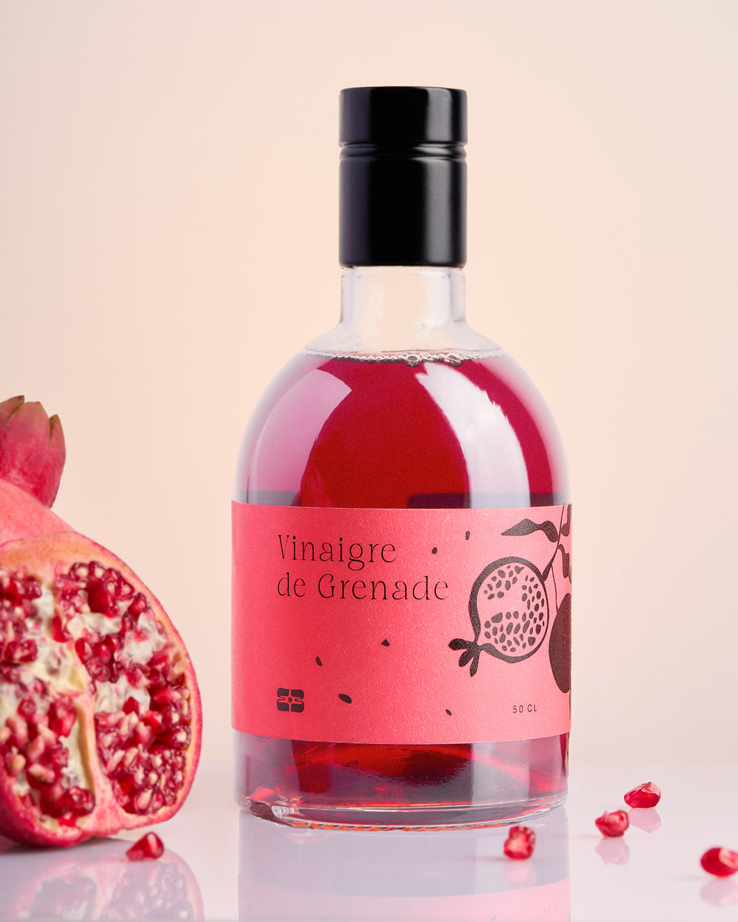 Vinaigre de grenade  – 100% pur, artisanal et non pasteurisé